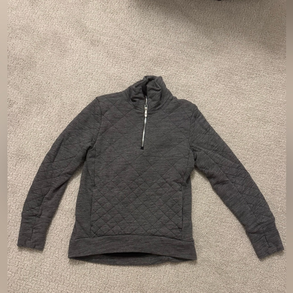 Lululemon Forever Warm Pullover - Heathered Core Dark Grey